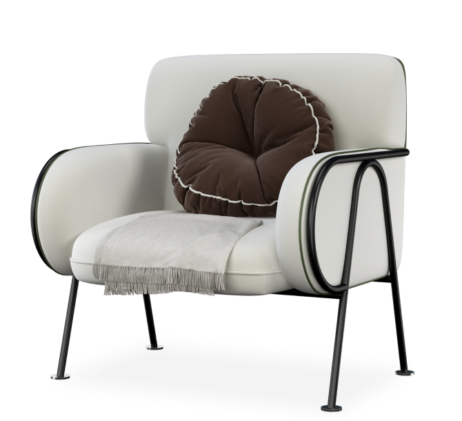Ghế Armchair Scandinavian
